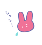 キャンディカラーうさぎ（個別スタンプ：8）