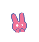 キャンディカラーうさぎ（個別スタンプ：10）