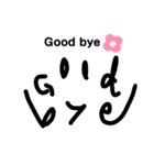 えいごであいさつスタンプ（個別スタンプ：15）
