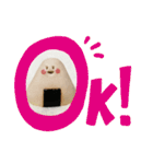 伝わるスタンプおむすびのmusubiちゃん（個別スタンプ：7）