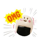 伝わるスタンプおむすびのmusubiちゃん（個別スタンプ：28）