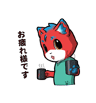 猫の時刻 #（個別スタンプ：3）