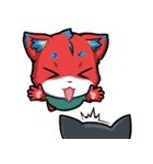 猫の時刻 #（個別スタンプ：34）