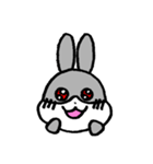 うさぎのまん丸くん 2（個別スタンプ：3）