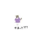 Tシャツだいすきアライグマ（個別スタンプ：1）
