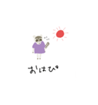 Tシャツだいすきアライグマ（個別スタンプ：7）