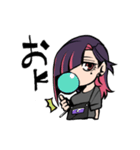 サコッシュ少女（個別スタンプ：1）