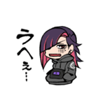 サコッシュ少女（個別スタンプ：6）