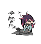 サコッシュ少女（個別スタンプ：7）