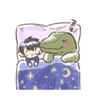 ワニさんの日常（個別スタンプ：5）
