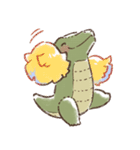 ワニさんの日常（個別スタンプ：6）
