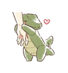 ワニさんの日常（個別スタンプ：9）