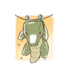 ワニさんの日常（個別スタンプ：12）