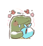 ワニさんの日常（個別スタンプ：14）