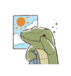 ワニさんの日常（個別スタンプ：15）