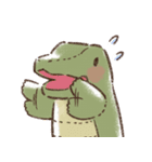 ワニさんの日常（個別スタンプ：16）