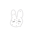 もじとうさぎ（個別スタンプ：1）
