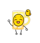 鶏ヤロー和田ちゃんとハイボールマン（個別スタンプ：4）