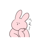 等身大うさ（個別スタンプ：6）