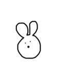 まいまい_ぼけっとうさぎ（個別スタンプ：1）