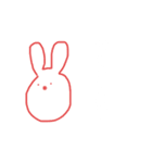 まいまい_ぼけっとうさぎ（個別スタンプ：7）