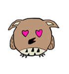 デンキフクロウ1（個別スタンプ：7）