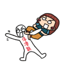 ゆり ストーブパイプの脂肪減少 重量を失う（個別スタンプ：25）