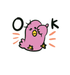 感情豊かな鳥（個別スタンプ：7）