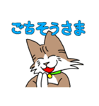 コテツとモモの日常スタンプ（個別スタンプ：16）