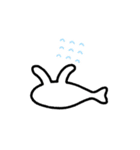 うさぎ魚のスタンプ（個別スタンプ：9）
