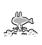 うさぎ魚のスタンプ（個別スタンプ：16）