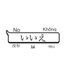 Simple Japanese やさしいにほんご（個別スタンプ：6）