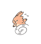 ライオンラビットのやえちゃん（個別スタンプ：1）