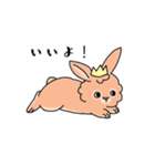 ライオンラビットのやえちゃん（個別スタンプ：6）
