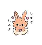 ライオンラビットのやえちゃん（個別スタンプ：11）