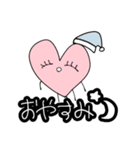ゆるふわハートくん（個別スタンプ：6）