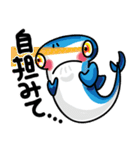 サメ好きに捧ぐ！シュモクザメスタンプ（個別スタンプ：8）