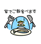 ラフな落書きペンギン（個別スタンプ：6）