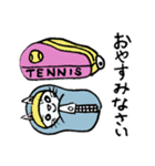 日々ネコさん4（テニス）（個別スタンプ：4）
