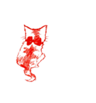 【動く】赤い子猫ちゃん（個別スタンプ：10）