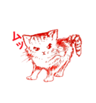 【動く】赤い子猫ちゃん（個別スタンプ：12）