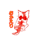 【動く】赤い子猫ちゃん（個別スタンプ：21）