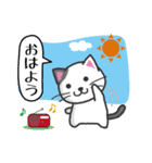 にゃんこdeスタンプ〜おはよう・おやすみ猫（個別スタンプ：24）