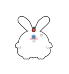 ふわふわアンゴラウサギベリー（個別スタンプ：10）