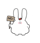 ふわふわアンゴラウサギベリー（個別スタンプ：16）