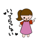 普段使える女の子のスタンプ（個別スタンプ：12）