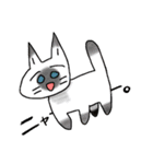 てがきどうぶつすたんぷ。（個別スタンプ：18）