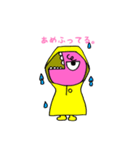 ぴんくかいじゅう。（個別スタンプ：8）
