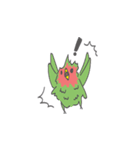 オウムのミニデイリー（個別スタンプ：2）