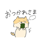 ポメラニアンのぽんさま（個別スタンプ：1）